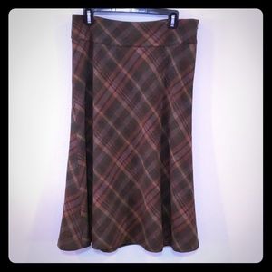 Chaps wool skirt